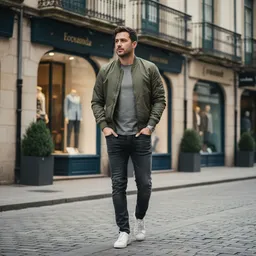 City street — overcast