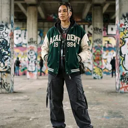 Streetwear — concrete underpass