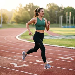 Sport — morning track